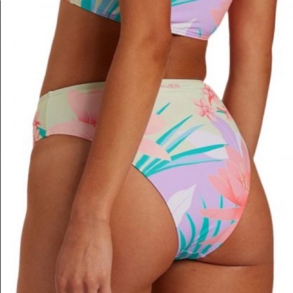 ☀️BILLABONG☀️RIP CURL☀️LOST IN DAYDREAM Premium Surf Banded Fixed Top BIKINI SET - Picture 14 of 15
